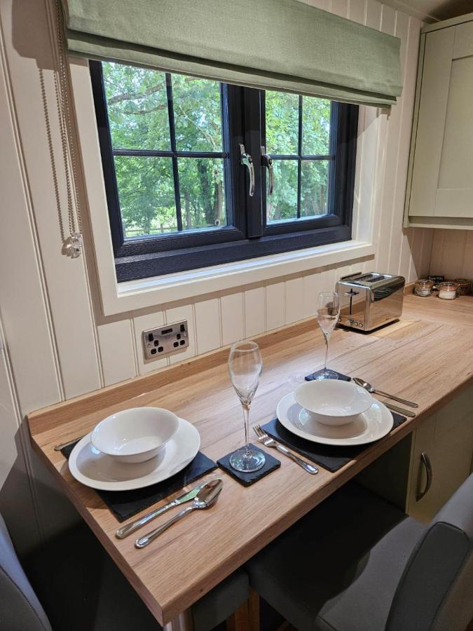 Woodland Shepherds Hut - 'Saga' Caernarfon Dış mekan fotoğraf
